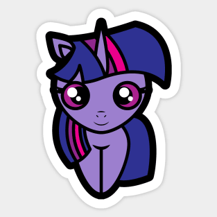 Twilight Sparkle Tooniefied Sticker